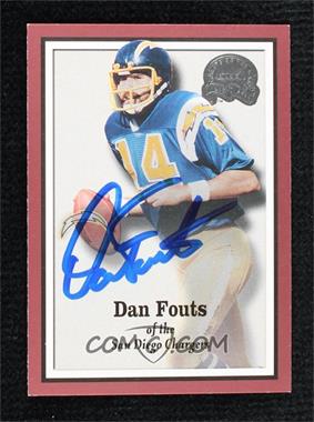 2000 Fleer Greats of the Game - [Base] #13 - Dan Fouts [JSA Certified COA Sticker]