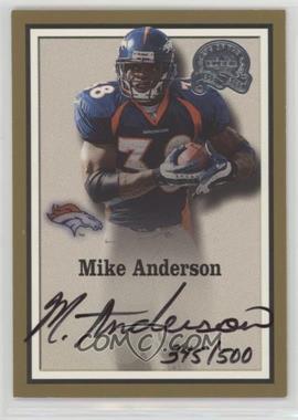 2000 Fleer Greats of the Game - [Base] #134 - Mike Anderson /500