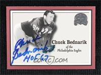 Chuck Bednarik [JSA Certified COA Sticker]