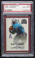 Earl Campbell [PSA 8 NM‑MT]