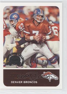2000 Fleer Greats of the Game - Retrospection Collection #2 RC - John Elway