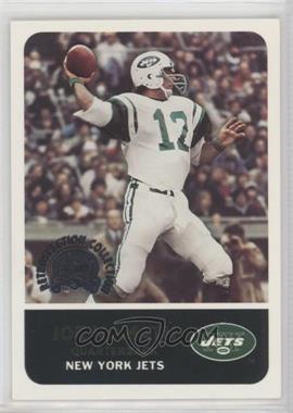 2000 Fleer Greats of the Game - Retrospection Collection #8 RC - Joe Namath