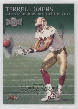 2000 Fleer Metal - [Base] - Emerald #150 - Terrell Owens