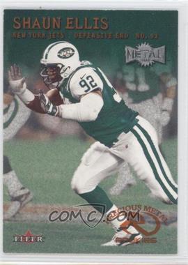 2000 Fleer Metal - [Base] - Emerald #222 - Shaun Ellis