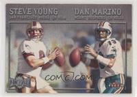 Steve Young, Dan Marino [EX to NM]