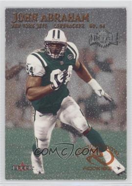 2000 Fleer Metal - [Base] #225 - John Abraham