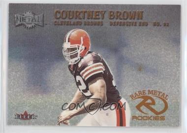 2000 Fleer Metal - [Base] #295 - Courtney Brown