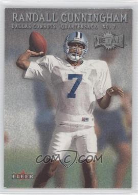 2000 Fleer Metal - [Base] #33 - Randall Cunningham