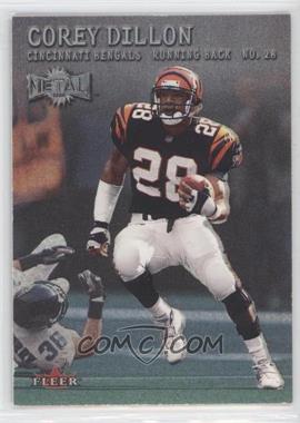 2000 Fleer Metal - [Base] #99 - Corey Dillon