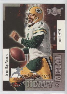 2000 Fleer Metal - Heavy Metal #9 HM - Brett Favre