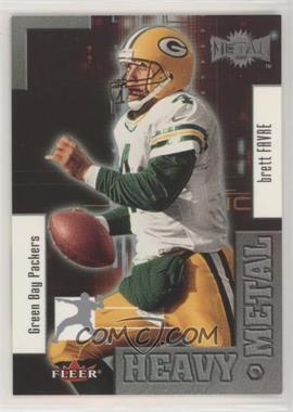 2000 Fleer Metal - Heavy Metal #9 HM - Brett Favre