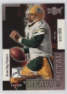 2000 Fleer Metal - Heavy Metal #9 HM - Brett Favre