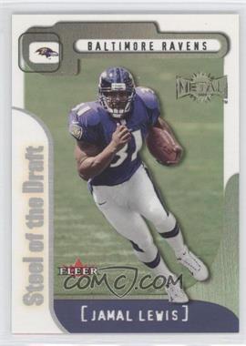 2000 Fleer Metal - Steel of the Draft #5 SD - Jamal Lewis