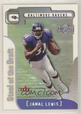 2000 Fleer Metal - Steel of the Draft #5 SD - Jamal Lewis