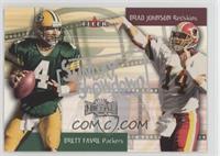 Brett Favre, Brad Johnson