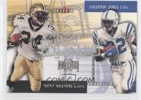 Ricky Williams, Edgerrin James