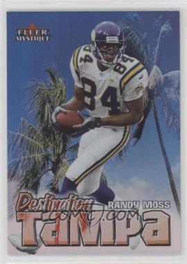 2000 Fleer Mystique - Destination Tampa #10 DT - Randy Moss