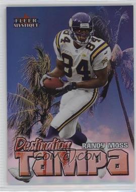 2000 Fleer Mystique - Destination Tampa #10 DT - Randy Moss