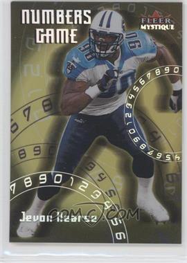 2000 Fleer Mystique - Numbers Game #6 NG - Jevon Kearse