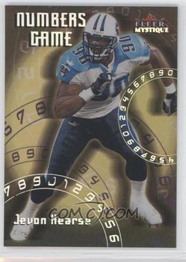 2000 Fleer Mystique - Numbers Game #6 NG - Jevon Kearse