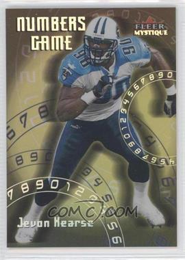 2000 Fleer Mystique - Numbers Game #6 NG - Jevon Kearse