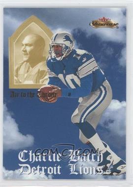 2000 Fleer Showcase - Air to the Throne #2AT - Charlie Batch