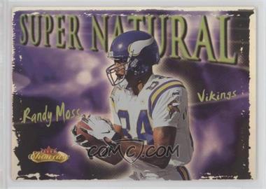 2000 Fleer Showcase - Super Natural #1SN - Randy Moss