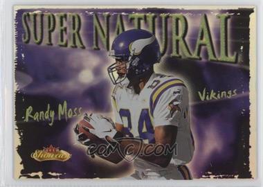 2000 Fleer Showcase - Super Natural #1SN - Randy Moss