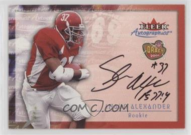 2000 Fleer Tradition - Autographics #_SHAL - Shaun Alexander