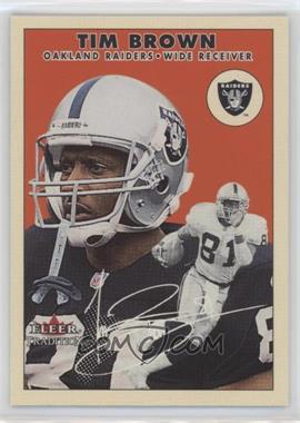 2000 Fleer Tradition - [Base] - Glossy #53 - Tim Brown