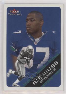 2000 Fleer Tradition - [Base] #331 - Shaun Alexander