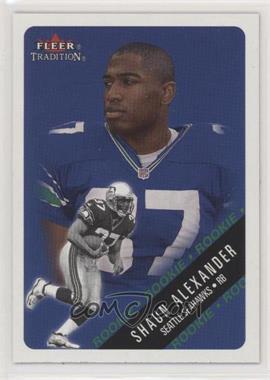 2000 Fleer Tradition - [Base] #331 - Shaun Alexander