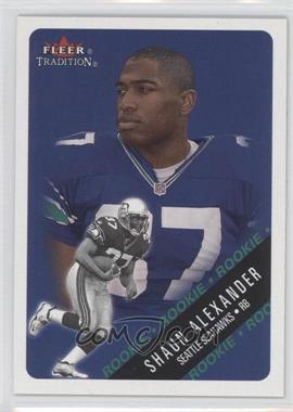 2000 Fleer Tradition - [Base] #331 - Shaun Alexander