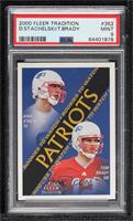 Rookies to Watch - Dave Stachelski, Tom Brady [PSA 9 MINT]