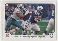 Colts on the Gallop Against Dolphins