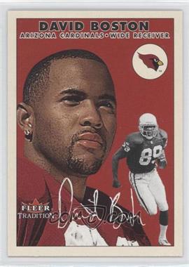 2000 Fleer Tradition - [Base] #38 - David Boston