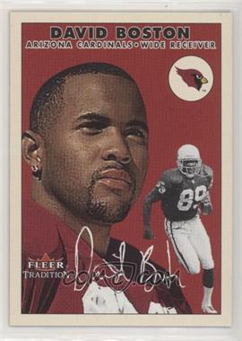 2000 Fleer Tradition - [Base] #38 - David Boston