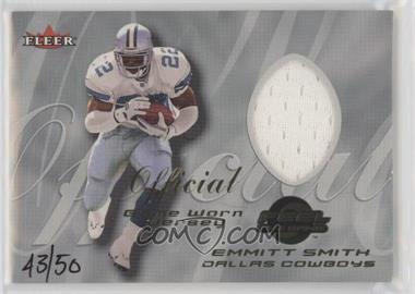 2000 Fleer Tradition - Feel the Game Game Worn - Gold #_EMSM - Emmitt Smith /50