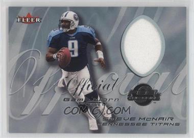 2000 Fleer Tradition - Feel the Game Game Worn #_STMC.3 - Steve McNair (Pants)