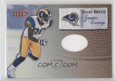 2000 Fleer Tradition - Genuine Coverage #_ISBR - Isaac Bruce