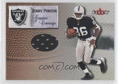 2000 Fleer Tradition - Genuine Coverage #_JEPO - Jerry Porter