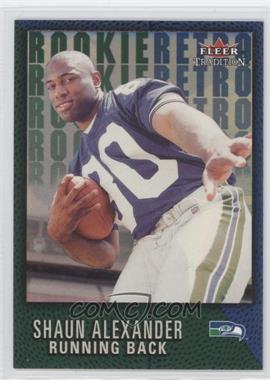 2000 Fleer Tradition - Rookie Retro #10RR - Shaun Alexander