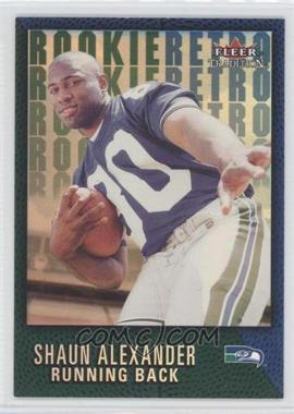 2000 Fleer Tradition - Rookie Retro #10RR - Shaun Alexander