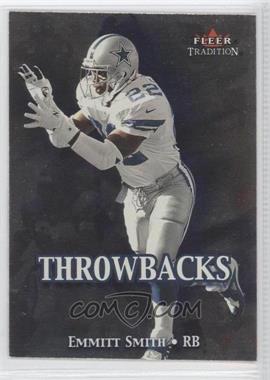 2000 Fleer Tradition - Throwbacks #17 T - Emmitt Smith