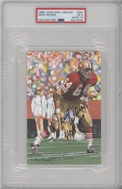 2000 Goal Line Art Pro Football Hall of Fame Collection Class of 2000 - [Base] #204 - Dave Wilcox /5000 [PSA 5 EX]