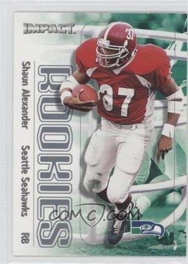 2000 Impact - [Base] #173 - Shaun Alexander