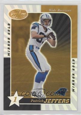 2000 Leaf Certified - [Base] - Mirror Gold #23 - Patrick Jeffers /20