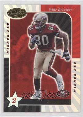 2000 Leaf Certified - [Base] - Mirror Red #137 - Jerry Rice