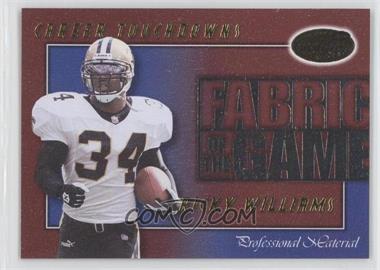 2000 Leaf Certified - Fabric of the Game #FG-45 - Ricky Williams /1000