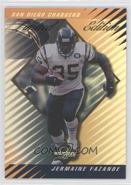 2000 Leaf Limited - [Base] - Limited Edition #143 - Jermaine Fazande /35